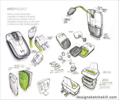 Rybarczyk Francois 以簡約線條勾勒實用之美，探索產品設計手繪與網站設計的藝術融合