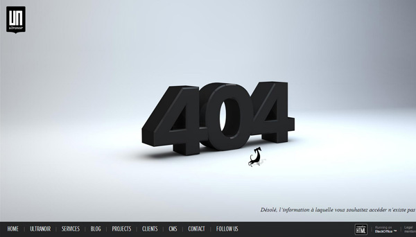 44個國外創意404錯誤頁面設計 將錯誤轉化為驚喜的藝術